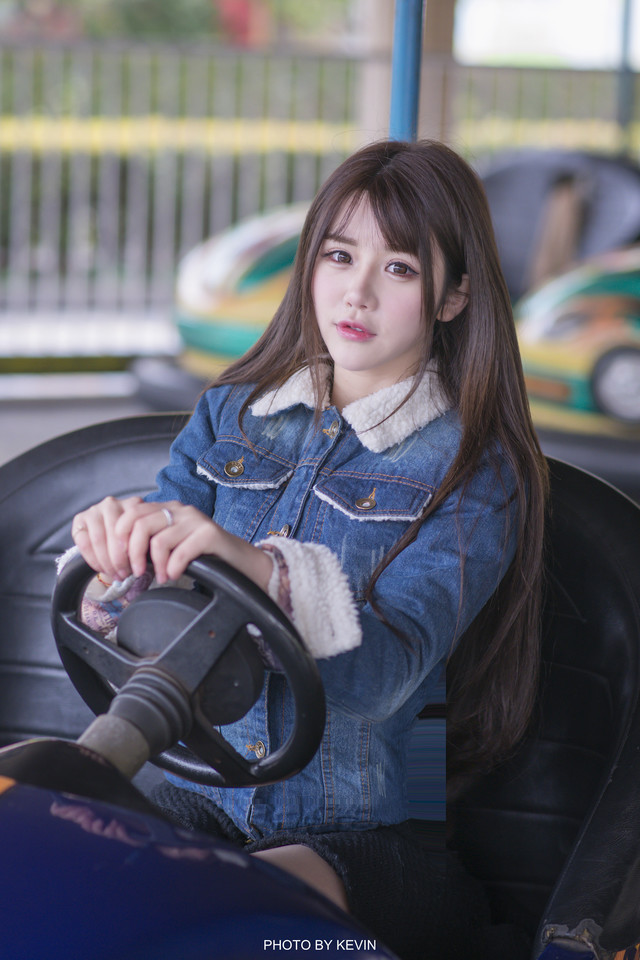 游乐园甜美清纯少女  第8张